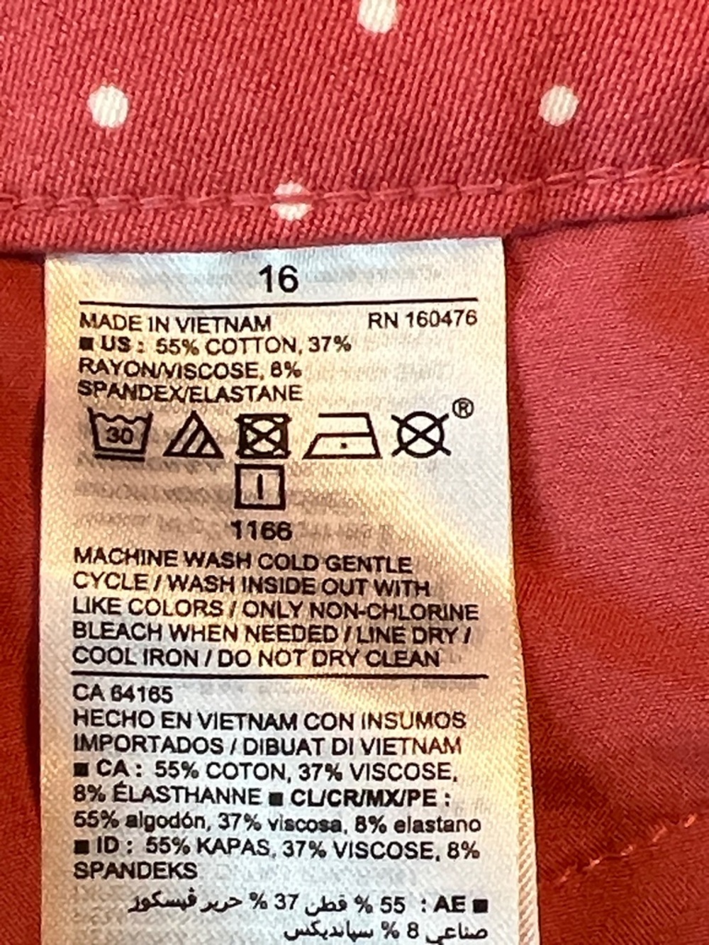 Old Navy High Rise Pixie Ankle Pant
Gooseberry Red - Picture 9 of 10